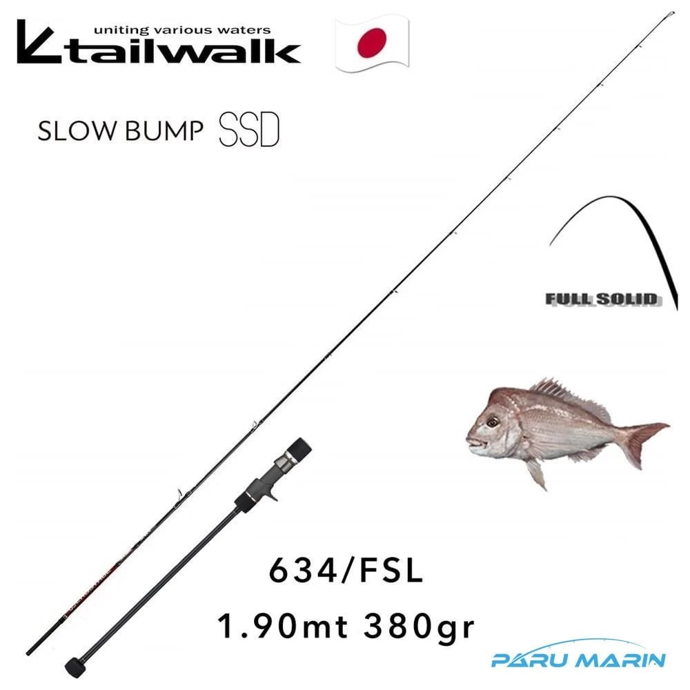 Tailwalk Slow Bump Ssd 634/fsl (s2p) Slow Jigging Kamış 190cm 380gr.