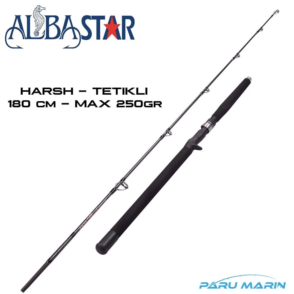 Albastar 3702 Harsh 180cm Max 250gr Tetikli Jigging Kamış