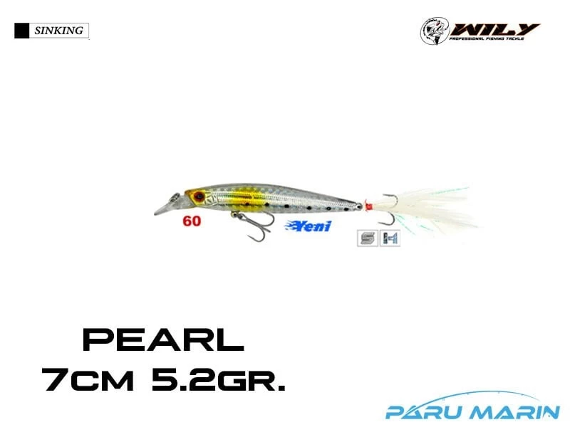Wily Pearl 7cm 5.2gr. (floating) No:60