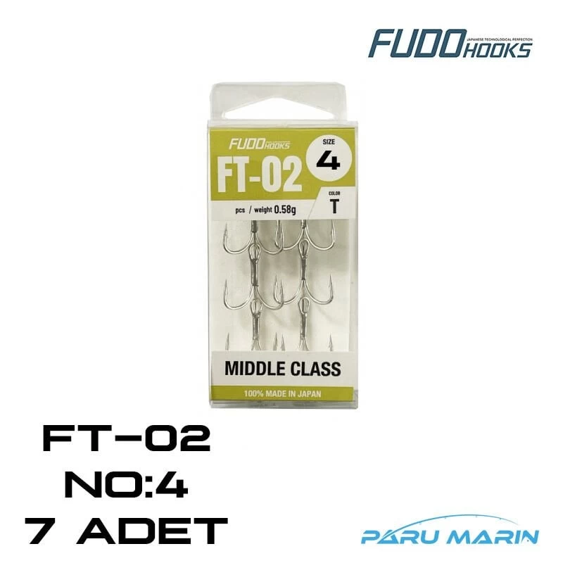 Fudo Ft-02 2248 3'lü İğne No:4 , 7 Adet