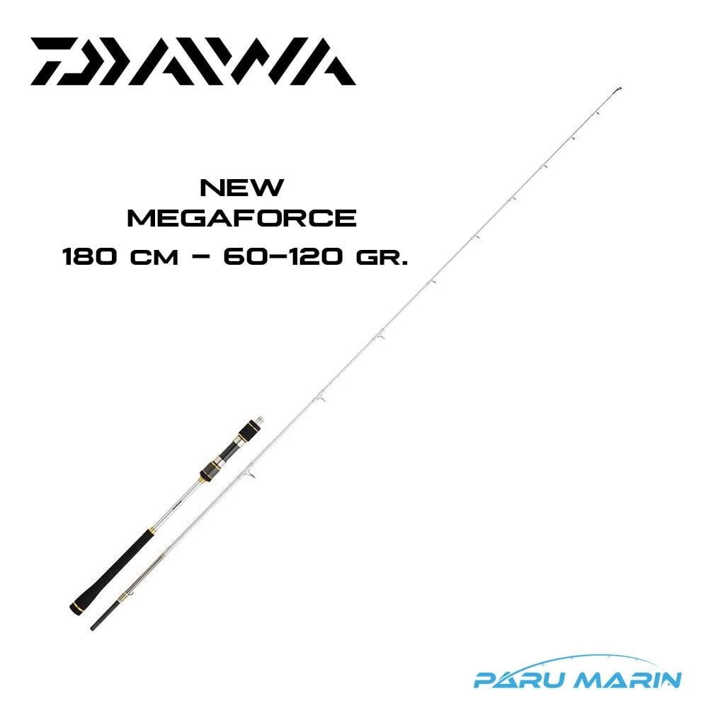 Daiwa New Megaforce Jigging 180cm 60-120gr Jig Kamışı (mfbj180mhscf)