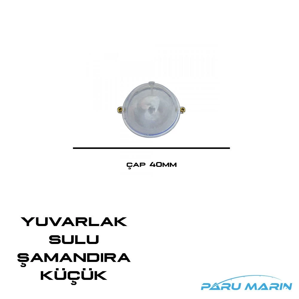 Yuvarlak Şeffaf Sulu Şamandıra