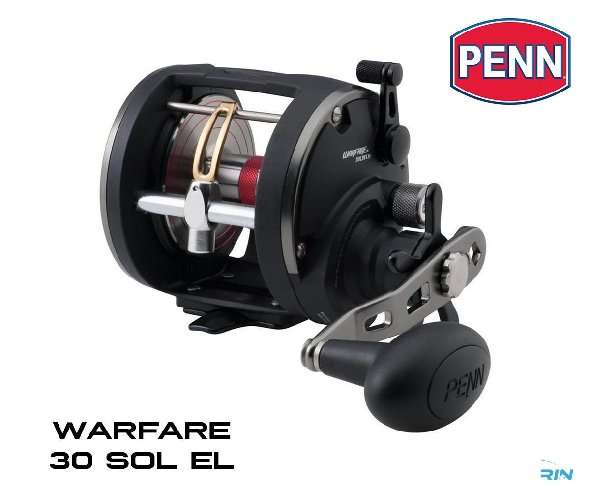 Penn Warfare 30 Çıkrık Trolling Makinesi Sol El