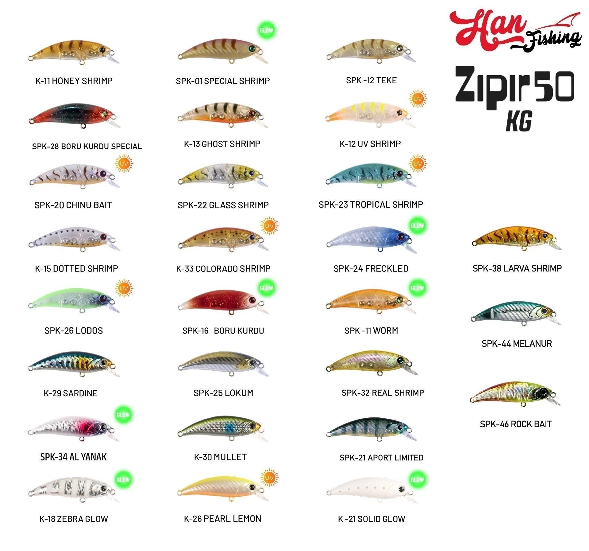 Hanfish Zıpır 50 Kg Spk-23 Tropical Shrimp