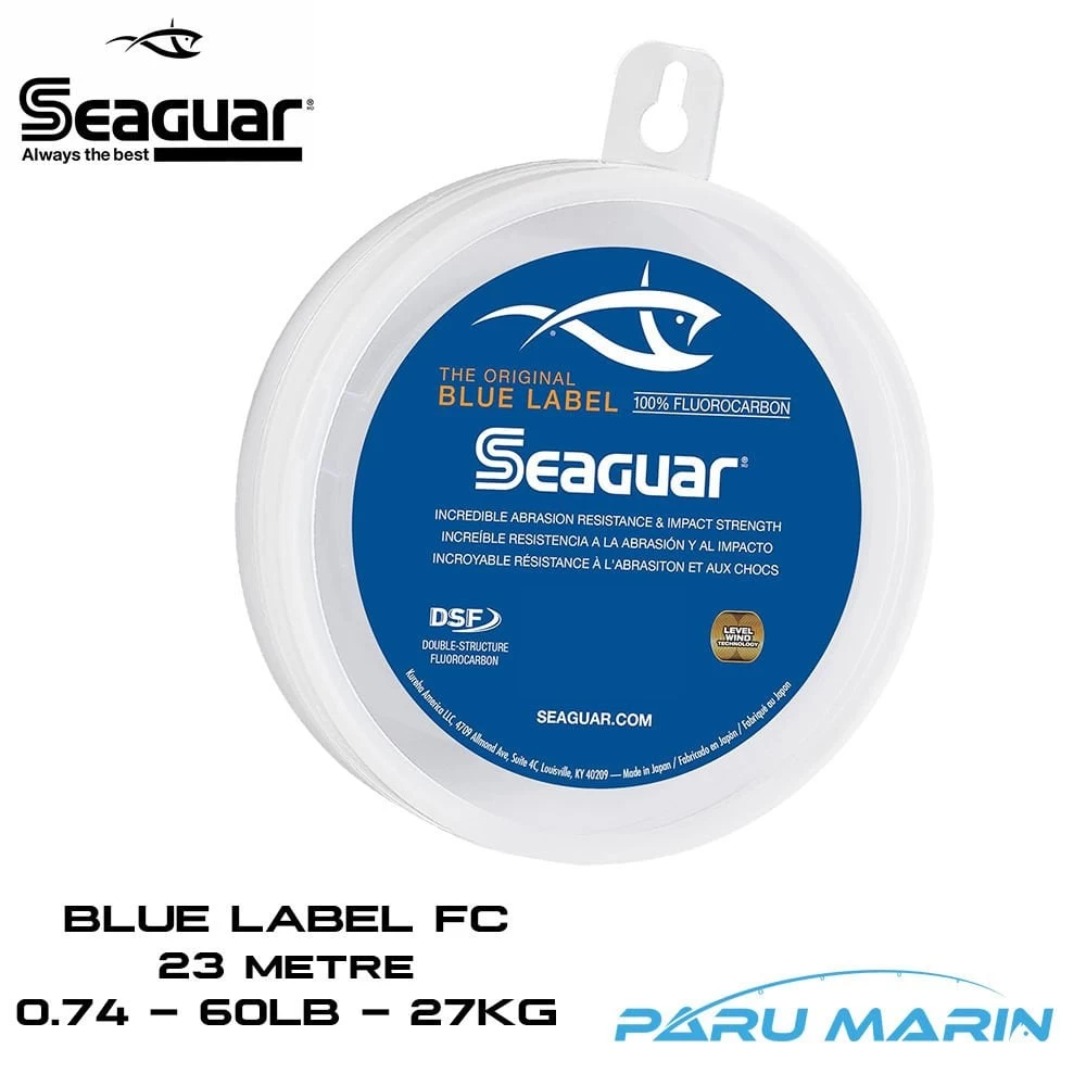 Seaguar Blue Label 0.74mm 60lb 27.2kg 23mt.
