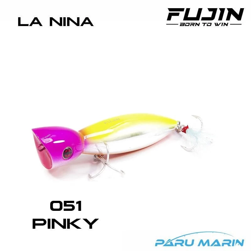 Fujin La Nina Maket Balık Su Üstü Popper 051 Pinky