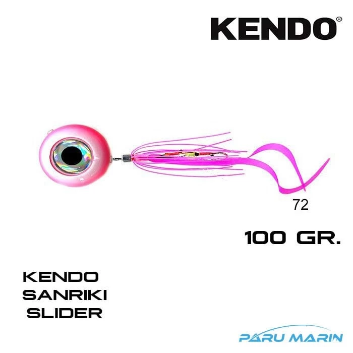 Kendo Sanriki Slider 100gr. No:72 Tai Rubber