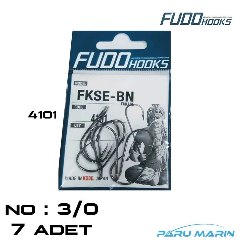 Fudo 4101 Fkse-bn No: 3/0 Fukase Olta İğnesi
