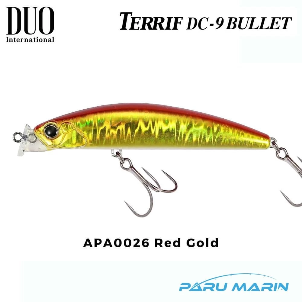 Duo Terrif Dc-9 Bullet Apa0026 / Red Gold