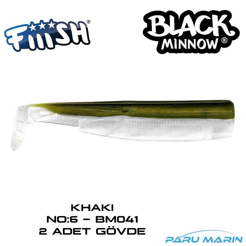 Fiiish Bm200/6 Bm041 2 Adet Yedek Gövde Khaki Silikon