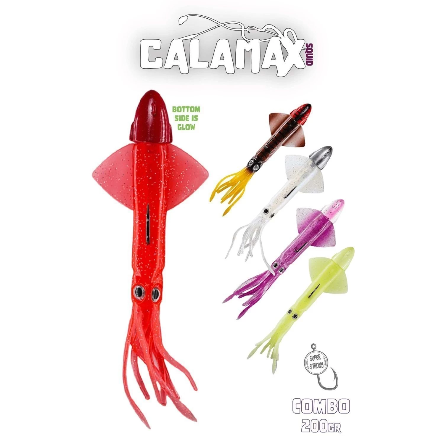 Fujin Calamax Squid 200gr. Purple