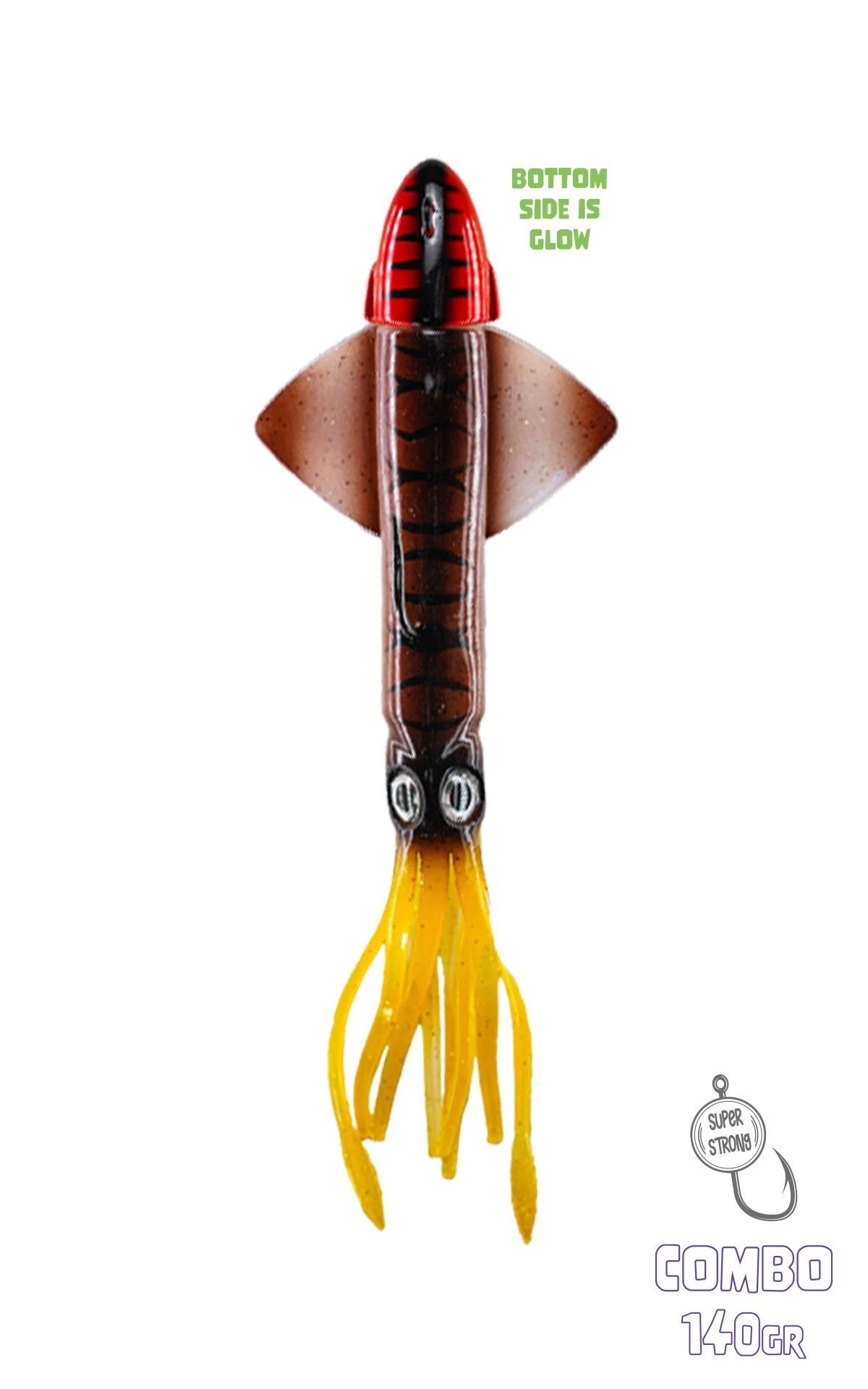 Fujin Calamax Squid 140gr. Forest