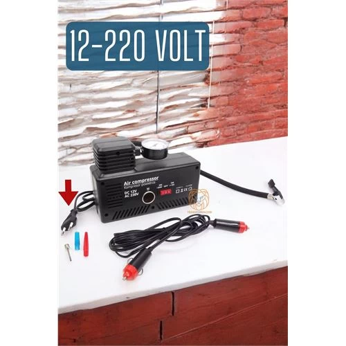 Transformacion 220 Volt 12v 300 Psi Şişirici Hava Kompresörü