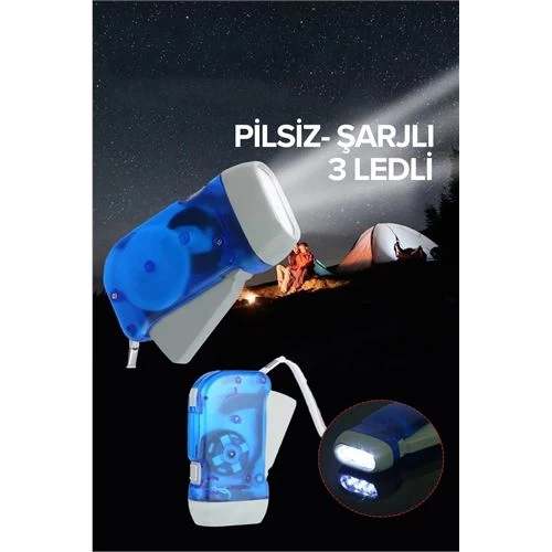 Transformacion Kendinden Şarjlı Pilsiz El Feneri