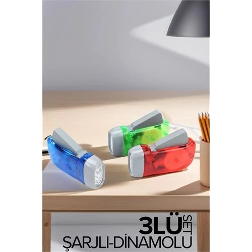 Transformacion Pilsiz Dinamolu El Feneri 3 Lü Aile Paketi 719662