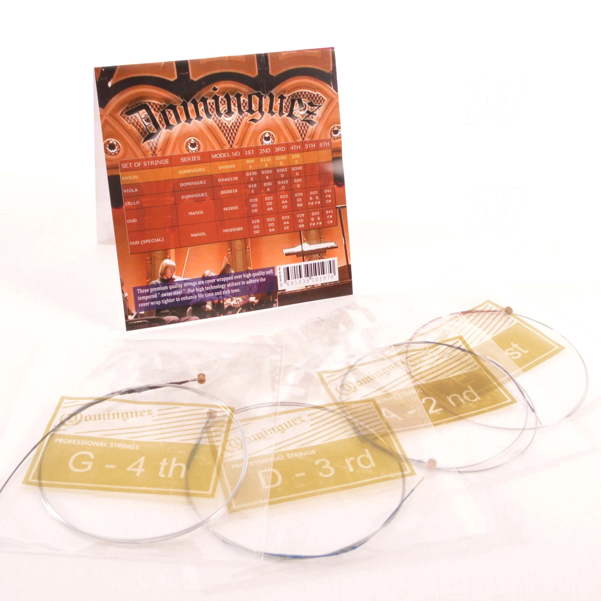 Keman Teli Takım Dominguez Dvs009