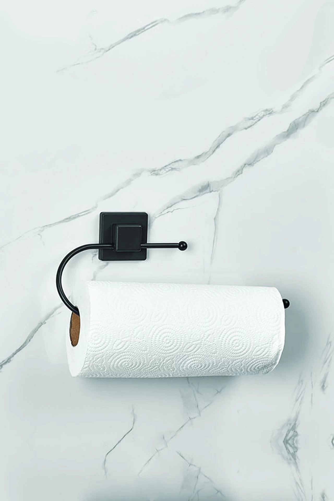 Kare Kafali YapiŞkanli Kutulu KaĞit Havluluk Mat Sİyah