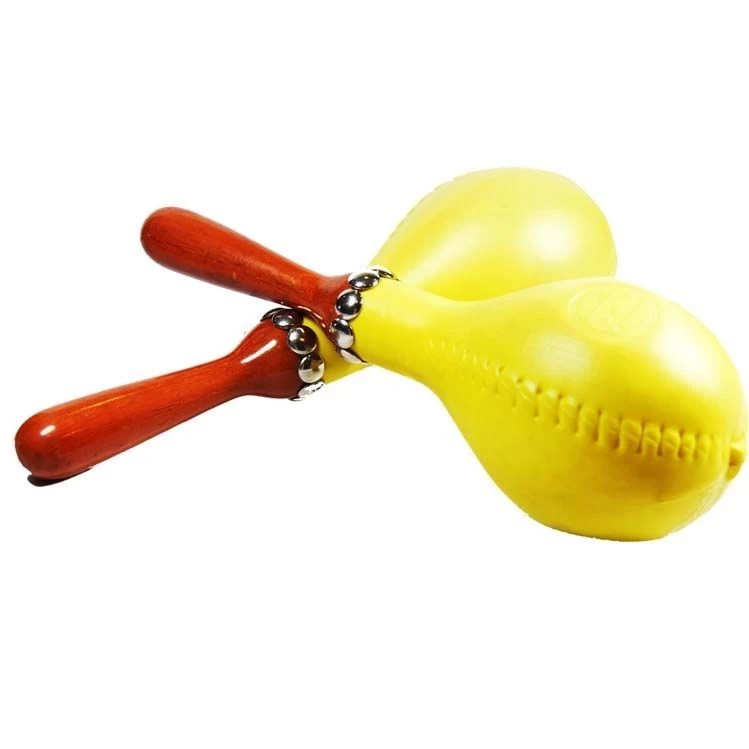 Marakas Plastik Ahşap Saplı Dadi - Ma2yl