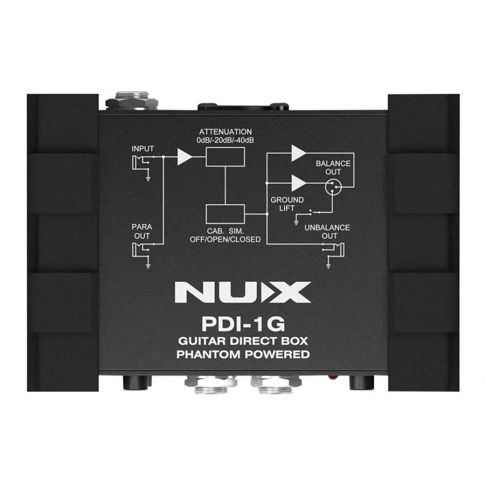 Nux Pdi-1g Guitar Direct Box Di Box