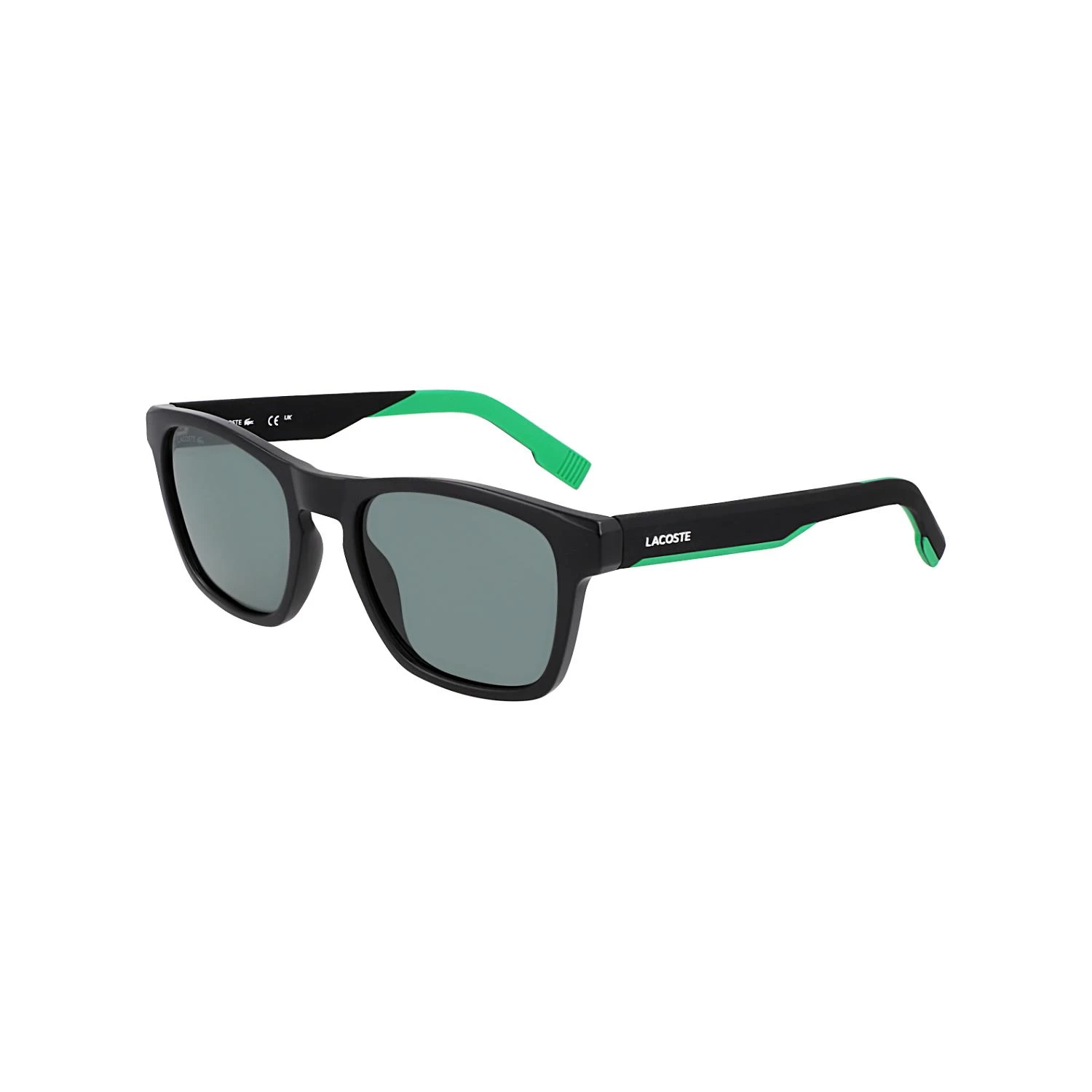 Lacoste L6018s 002 53 Unisex Dikdörtgen Mat Siyah Kemik Güneş Gözlüğü