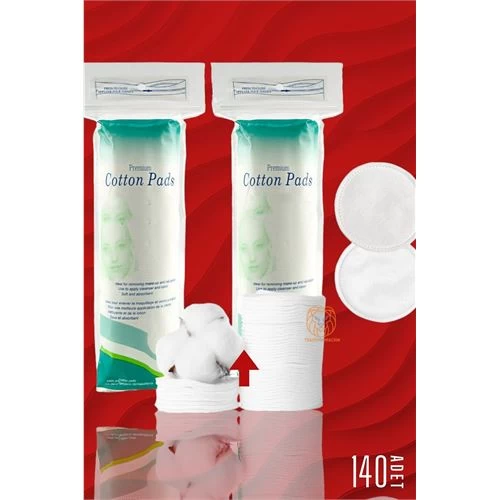 Modacar Makyaj Temizleme Pamuğu Disk Pamuk 140 Adet