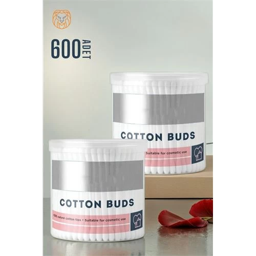 Modacar Pamuk Kulak Çubuğu 2 Paket 600 Adet
