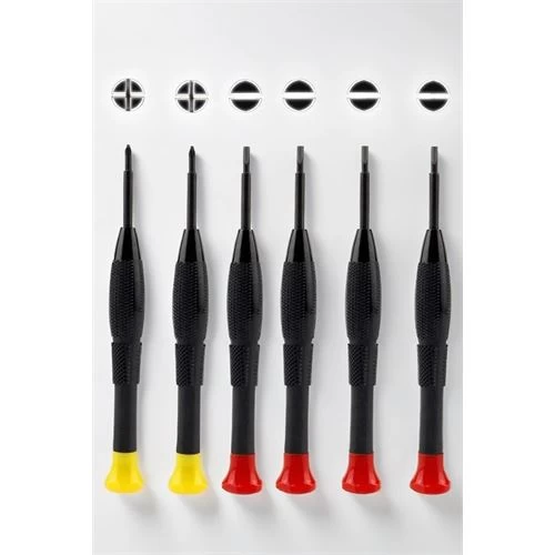 Modacar 6 Lı - + Elektronik Gözlük Tamir Tornavida Seti