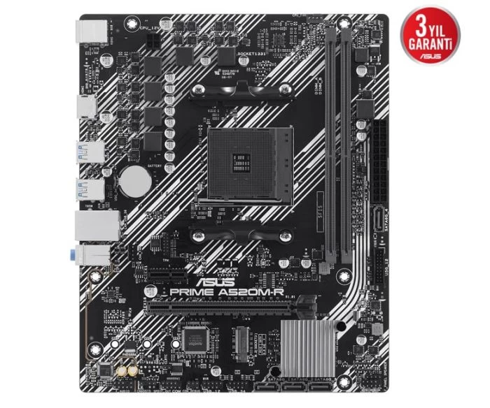 Asus Prime A520m-r Ddr4 4600mhz Matx Am4