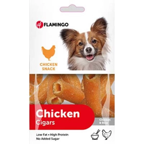 Flamingo Tavuk Ve Pirinçli Rulo Köpek Ödül Maması 85 Gr