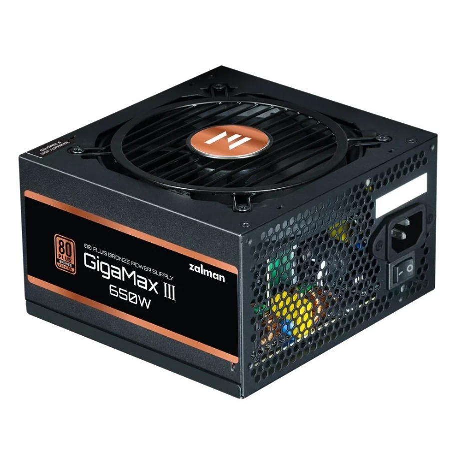 Zalman Gigamax Iii Zm650-gv3 80+ Bronze 650w Power Supply