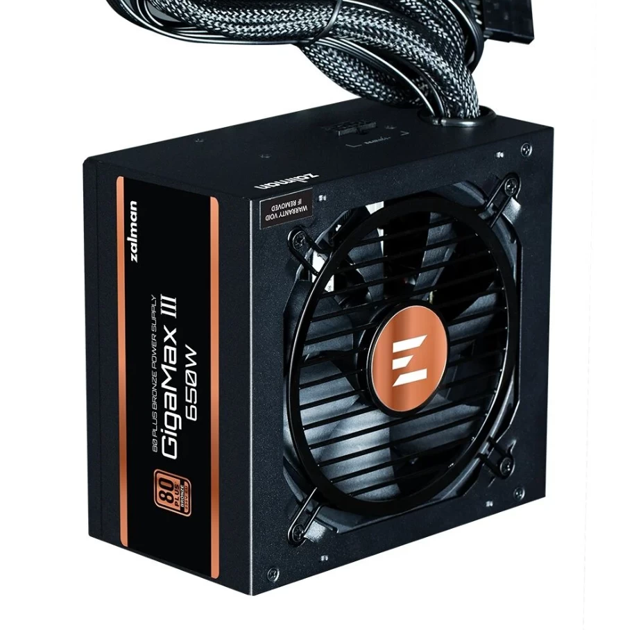 Zalman Gigamax Iii Zm650-gv3 80+ Bronze 650w Power Supply