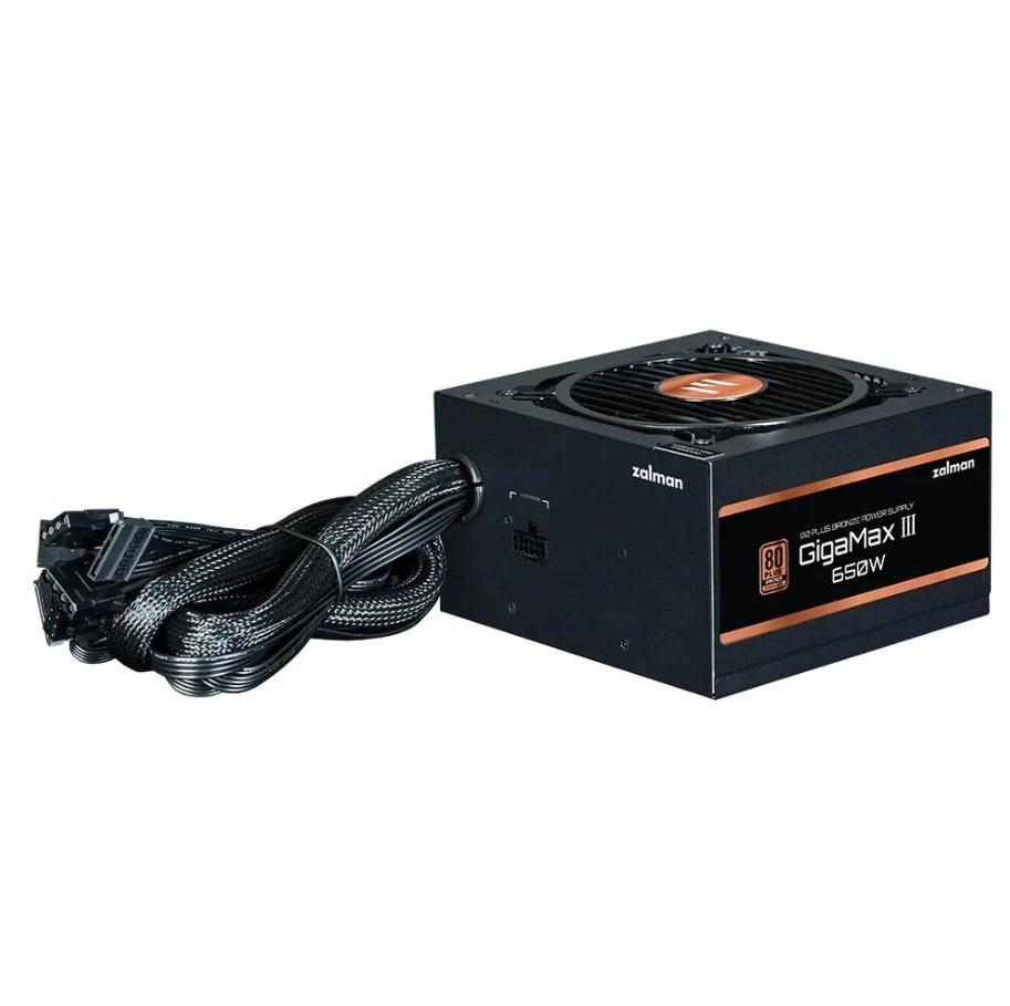 Zalman Gigamax Iii Zm650-gv3 80+ Bronze 650w Power Supply