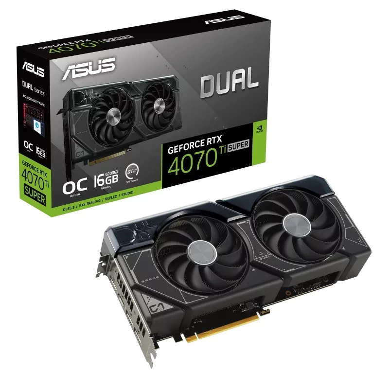 Asus Dual-rtx4070tis-o16g Gddr6x 256bit Dx12