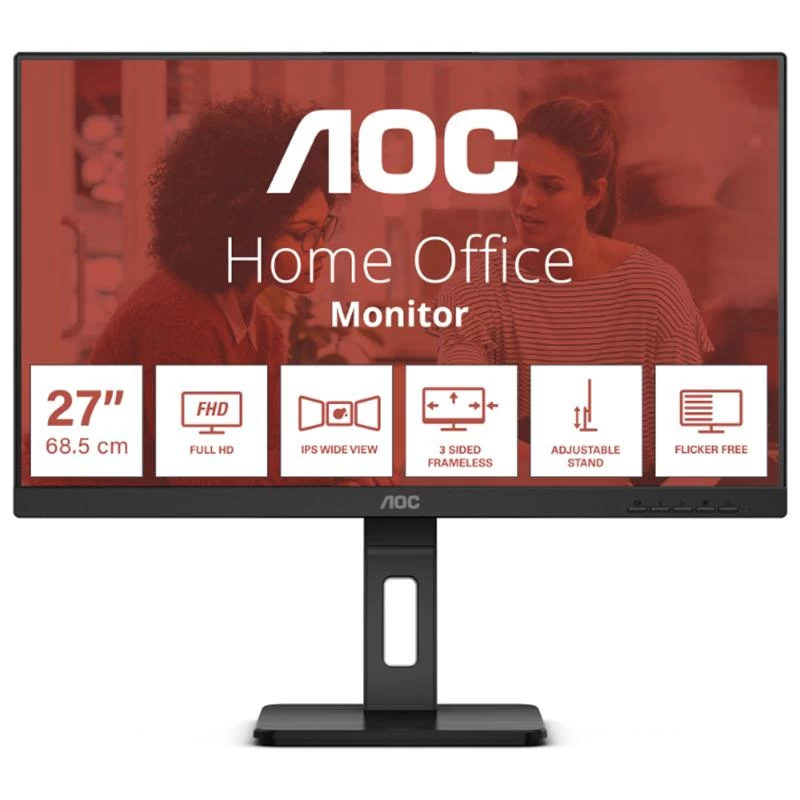 27 Aoc 27e3qaf Ips Fhd 4ms 75hz Vga Hdmi Dvi