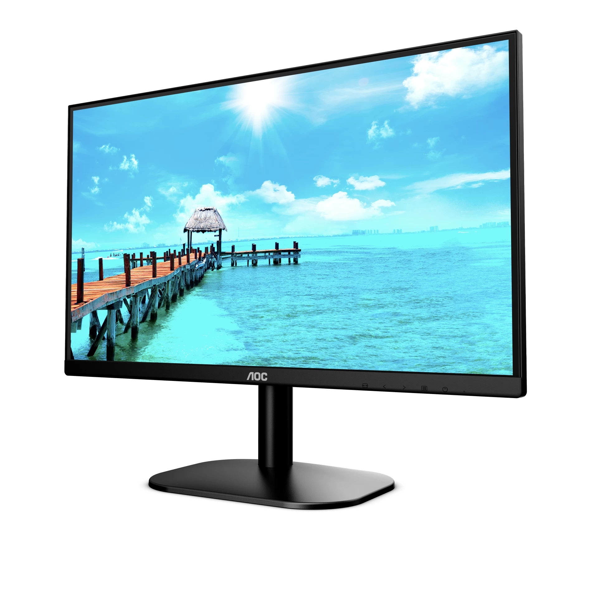 23.8 Aoc 24b2xh/eu Ips Fhd 4ms 75hz Vga Hdmi Vesa Sİyah