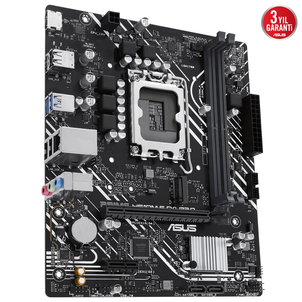 Asus Prime H610m-f D4 R2.0-csm Ddr4 3200mhz Matx