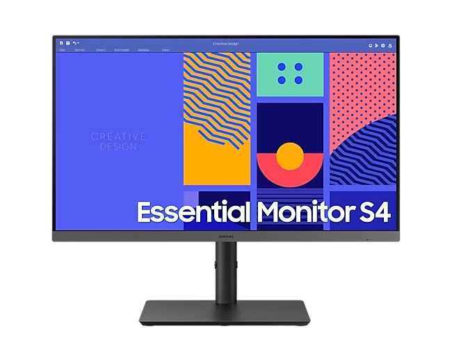 24 Samsung Ls24c432gauxuf Ips Fhd 100hz 4m Hdmi Dp