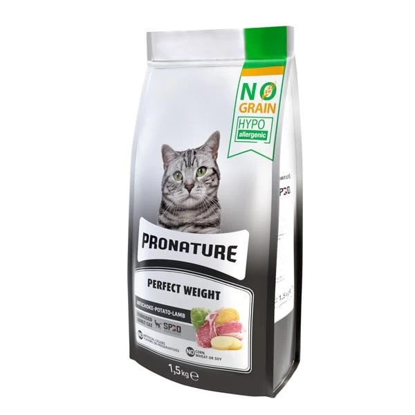 Pronature Sterilised Tahılsız Kuzu Etli Kısırlaştırılmış Yetişkin Kedi Maması 1.5 Kg