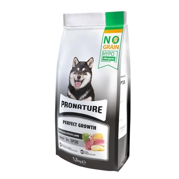 Pronature Hypo-allergenic Tahılsız Kuzu Etli Yavru Köpek Maması 1.5 Kg