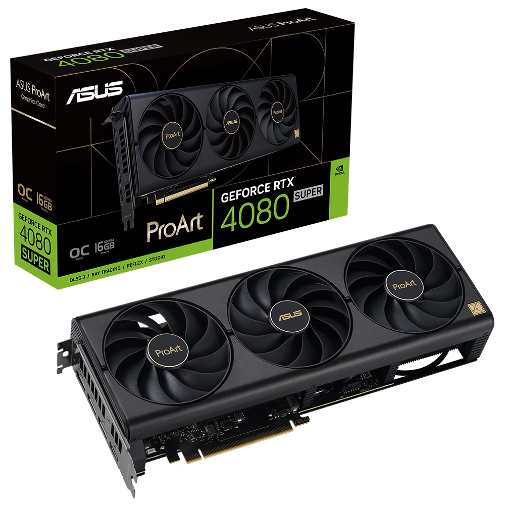 Asus Proart-rtx4080s-o16g Gddr6x 16gb Hdmi Dp 256bit