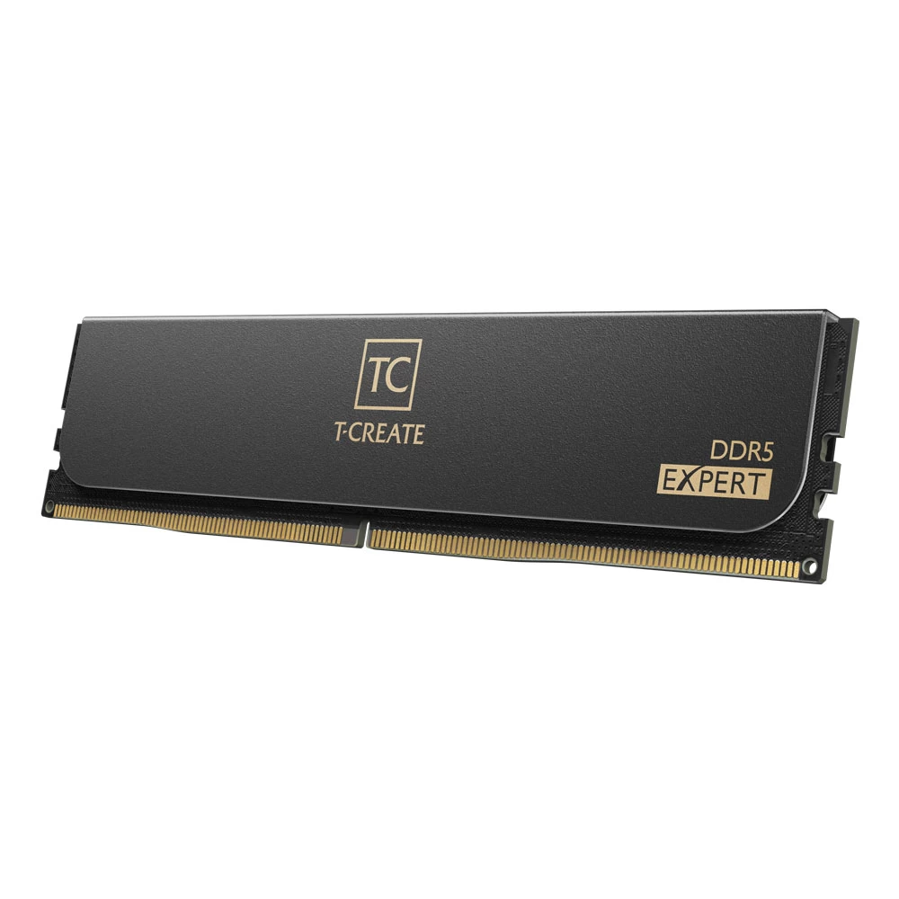 Team T-create Expert Black 32gb(2x16gb) 6000mhz Cl38 Ddr5 U-dimm Ram (ctced532g6000hc38adc01)