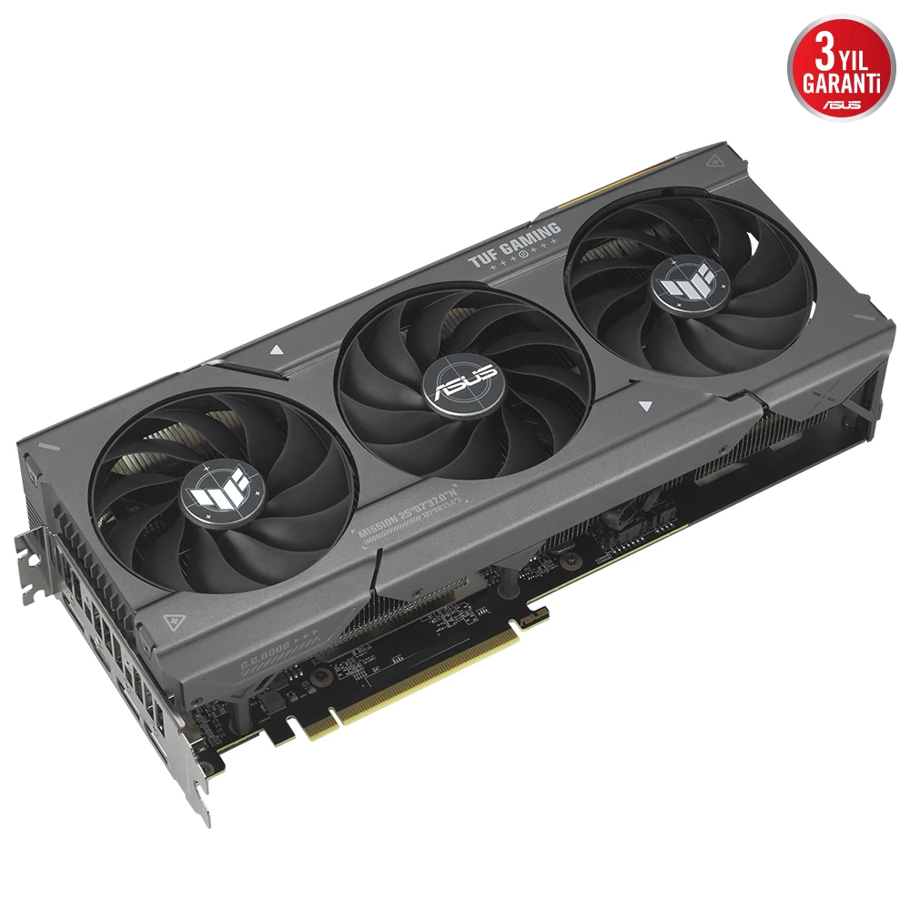 Asus Tuf-rx7600xt-o16g-gaming Rx 7600 Xt 16gb Gddr6 Hdmi 3xdp 128bİt