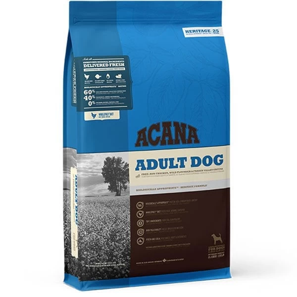 Acana Adult Tahılsız Tavuk Ve Balıklı Yetişkin Köpek Maması 11.4 Kg