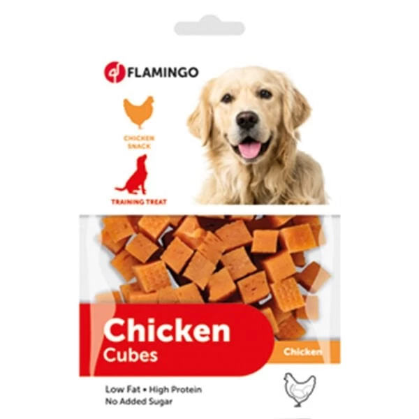 Flamingo Hapki Chicken Cubes Tavuklu Köpek Ödül Maması 85 Gr