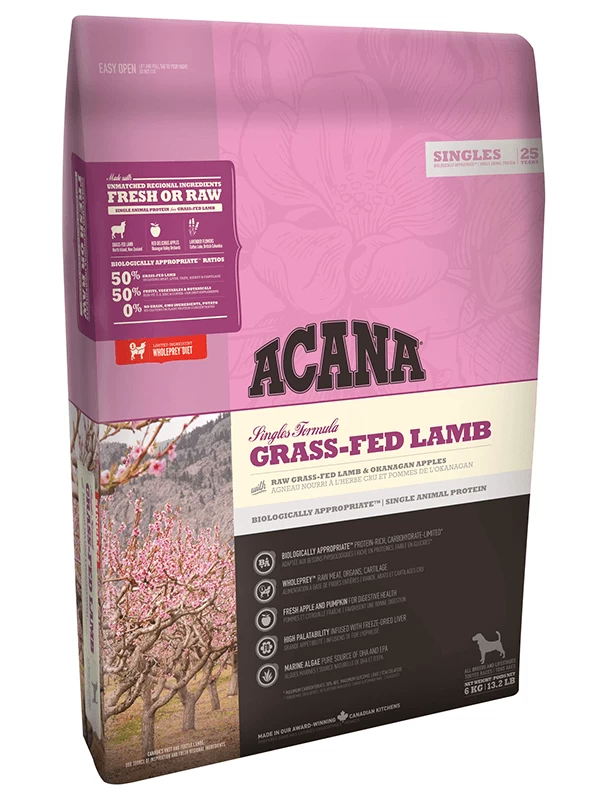 Acana Grass Fed-lamb Tahılsız Kuzu Etli Yetişkin Köpek Maması 2 Kg