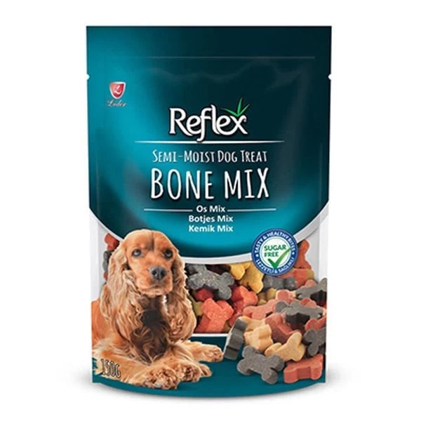 Reflex Semi Moist Mini Mix Kemik Köpek Ödülü 150 Gr