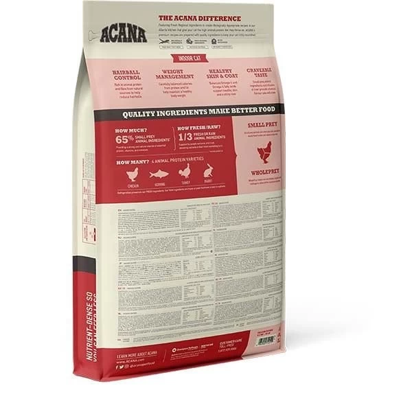 Acana Indoor Entree Sterilised Tavuklu Kısır Kedi Maması 1.8 Kg