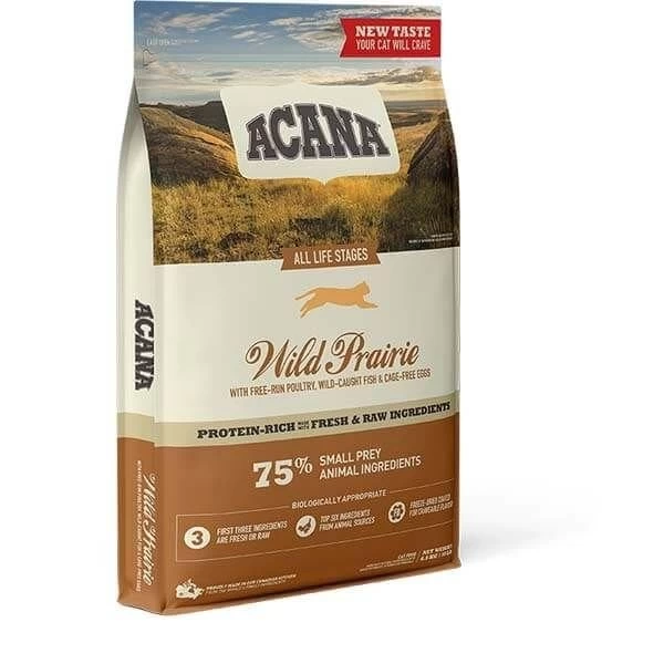 Acana Wild Prairie Tahılsız Tavuklu Ve Balıklı Yetişkin Kedi Maması 1.8 Kg