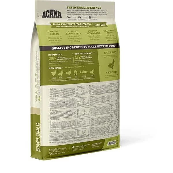 Acana Grasslands Tahılsız Tavuk Ördek Ve Sebzeli Yetişkin Kedi Maması 1.8 Kg