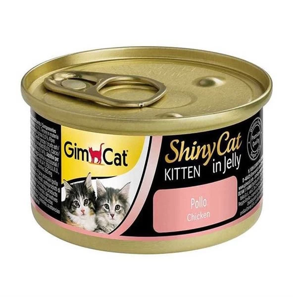 Gimcat Shinycat Yavru Tavuklu Konserve Kedi Maması 70 Gr